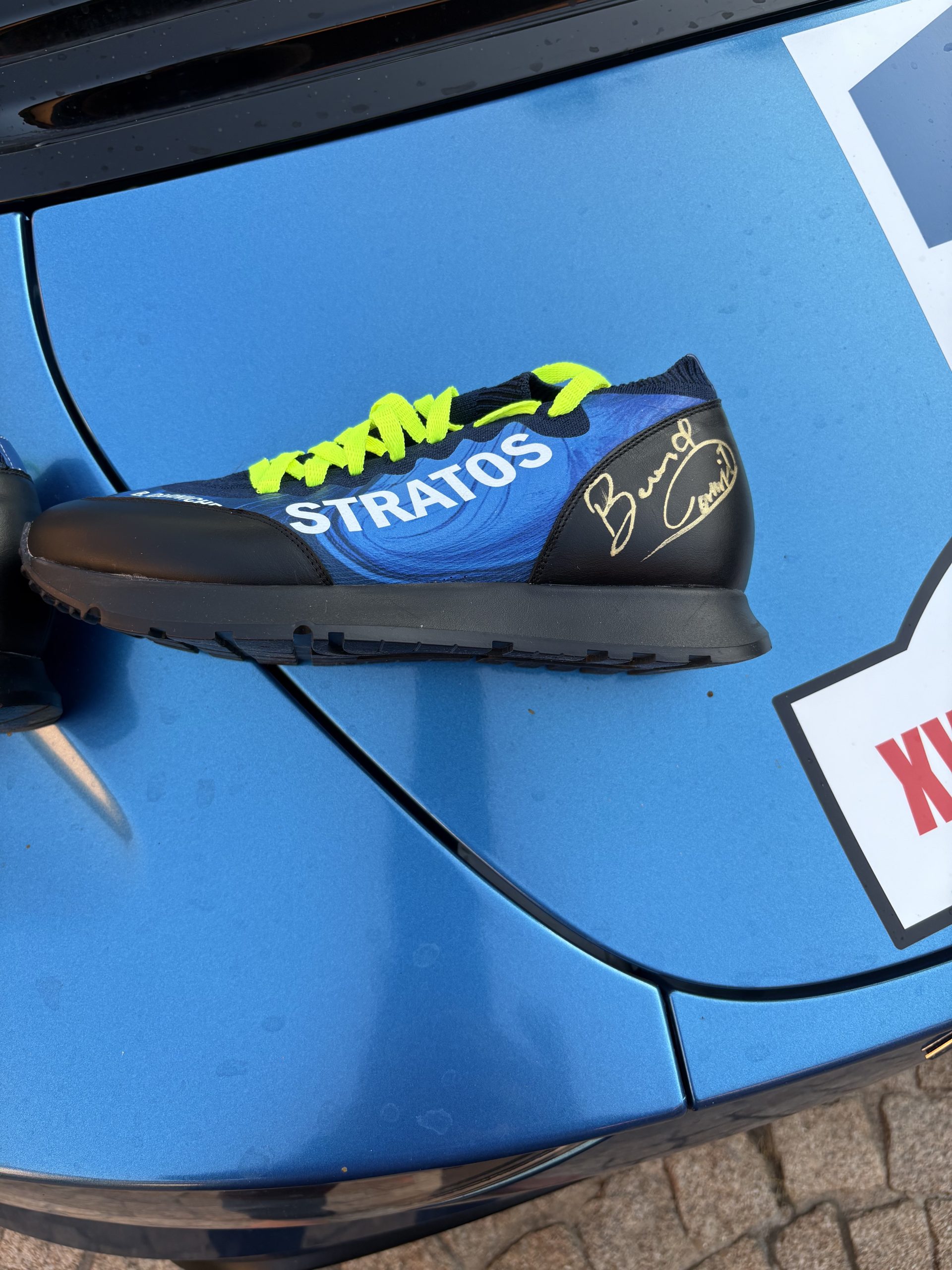 Chaussure Bernard Darniche Lancia Stratos Rallye 100% Made in France